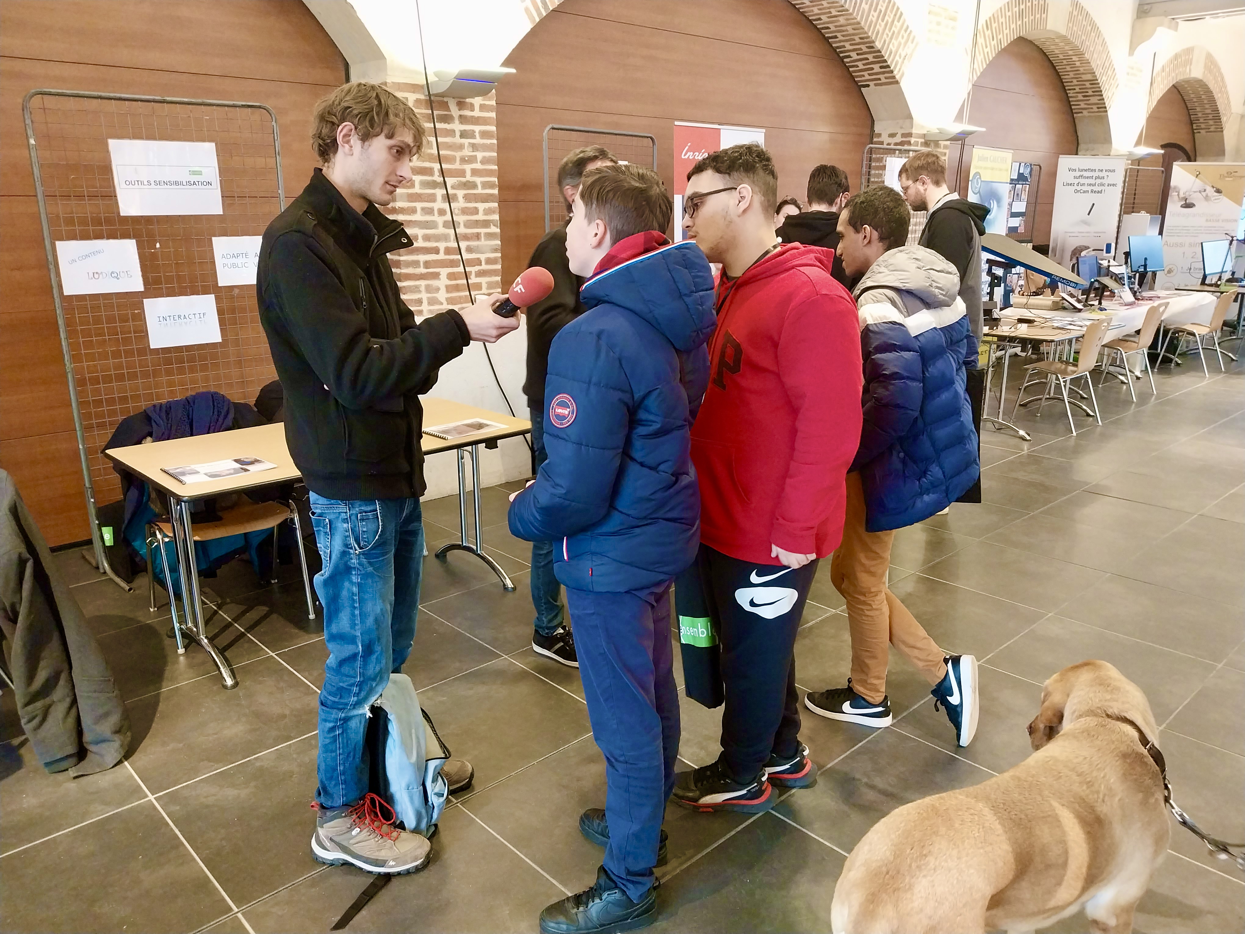 Wassim, Hugo, Anatoli et Mahmoud interviewés par RFC